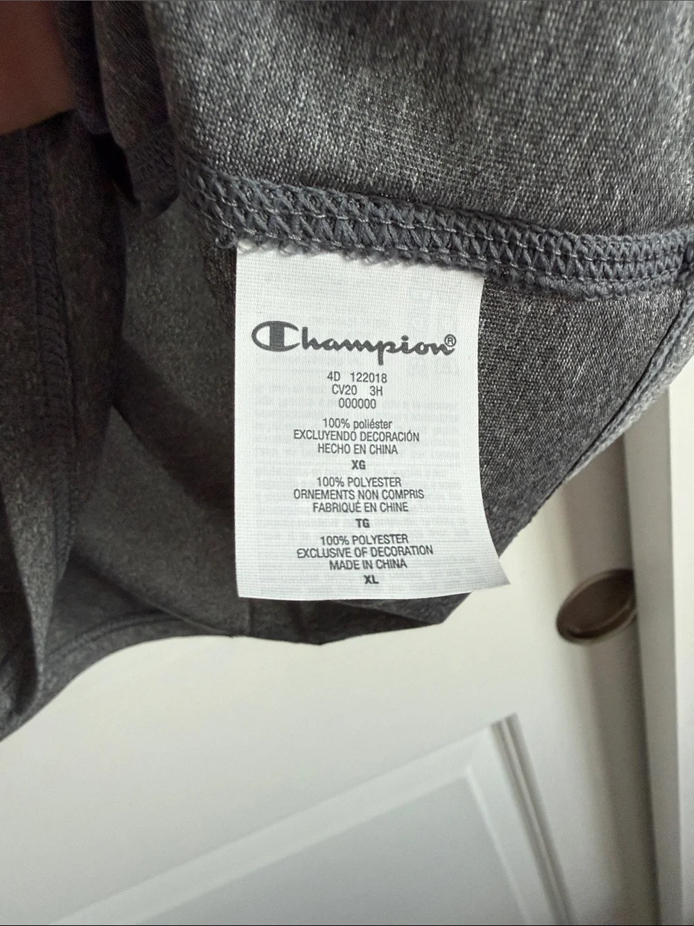 Champion Shirt Sporty Vapor Running Athletic Tee - Picture 4 of 7